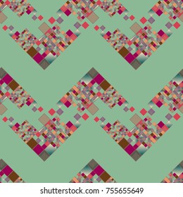 Abstract color seamless pattern for new background.