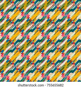 Abstract color seamless pattern for new background.