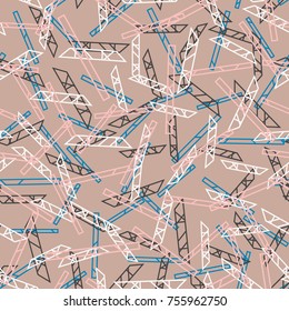 Abstract color seamless pattern for new background.