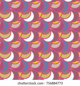 Abstract color seamless pattern for new background.