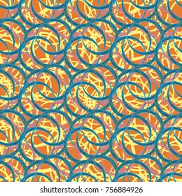 Abstract color seamless pattern for new background.