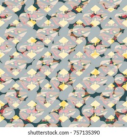 Abstract color seamless pattern for new background.