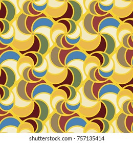 Abstract color seamless pattern for new background.