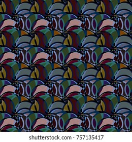 Abstract color seamless pattern for new background.