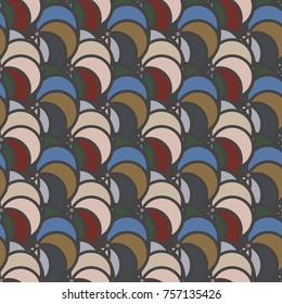 Abstract color seamless pattern for new background.