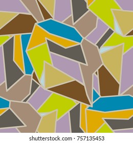 Abstract color seamless pattern for new background.