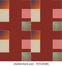 Abstract color seamless pattern for new background.