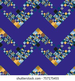 Abstract color seamless pattern for new background.