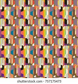 Abstract color seamless pattern for new background.