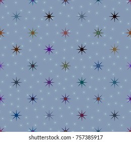 Abstract color seamless pattern for new background.