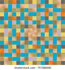 Abstract color seamless pattern for new background.