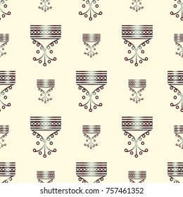 Abstract color seamless pattern for new background.
