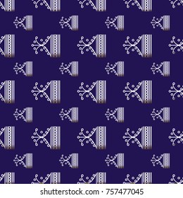 Abstract color seamless pattern for new background.