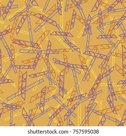 Abstract color seamless pattern for new background.