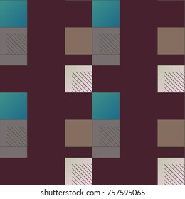 Abstract color seamless pattern for new background.