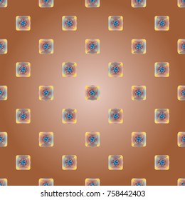 Abstract color seamless pattern for new background.