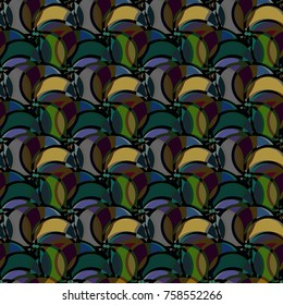 Abstract color seamless pattern for new background.