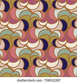 Abstract color seamless pattern for new background.