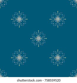 Abstract color seamless pattern for new background.