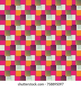 Abstract color seamless pattern for new background.