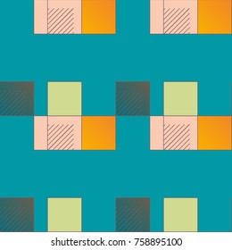 Abstract color seamless pattern for new background.