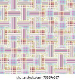 Abstract color seamless pattern for new background.