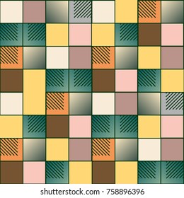 Abstract color seamless pattern for new background.