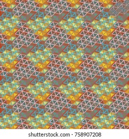 Abstract color seamless pattern for new background.