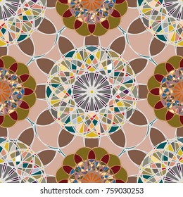 Abstract color seamless pattern for new background.