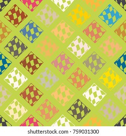 Abstract color seamless pattern for new background.