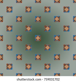 Abstract color seamless pattern for new background.