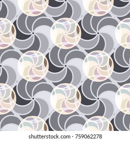 Abstract color seamless pattern for new background.