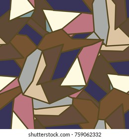 Abstract color seamless pattern for new background.