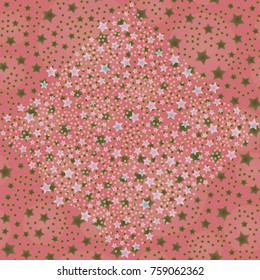 Abstract color seamless pattern for new background.