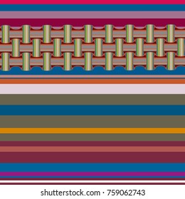 Abstract color seamless pattern for new background.
