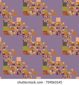 Abstract color seamless pattern for new background.