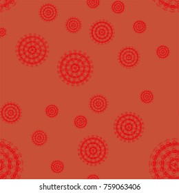 Abstract color seamless pattern for new background.