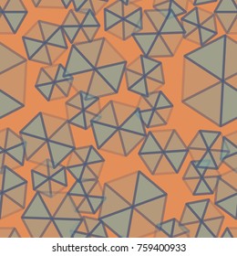 Abstract color seamless pattern for new background.