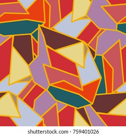 Abstract color seamless pattern for new background.