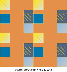Abstract color seamless pattern for new background.