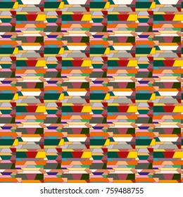 Abstract color seamless pattern for new background.