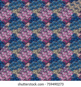 Abstract color seamless pattern for new background.