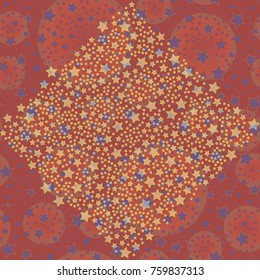 Abstract color seamless pattern for new background.