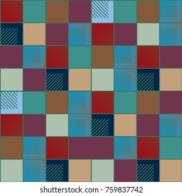 Abstract color seamless pattern for new background.