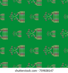 Abstract color seamless pattern for new background.