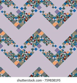 Abstract color seamless pattern for new background.