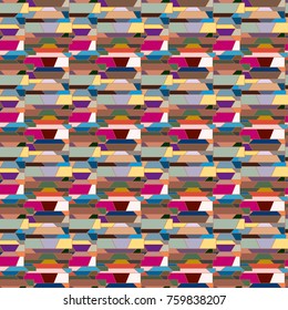 Abstract color seamless pattern for new background.