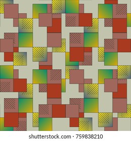 Abstract color seamless pattern for new background.