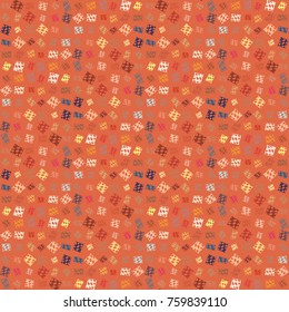 Abstract color seamless pattern for new background.