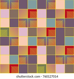 Abstract color seamless pattern for new background.